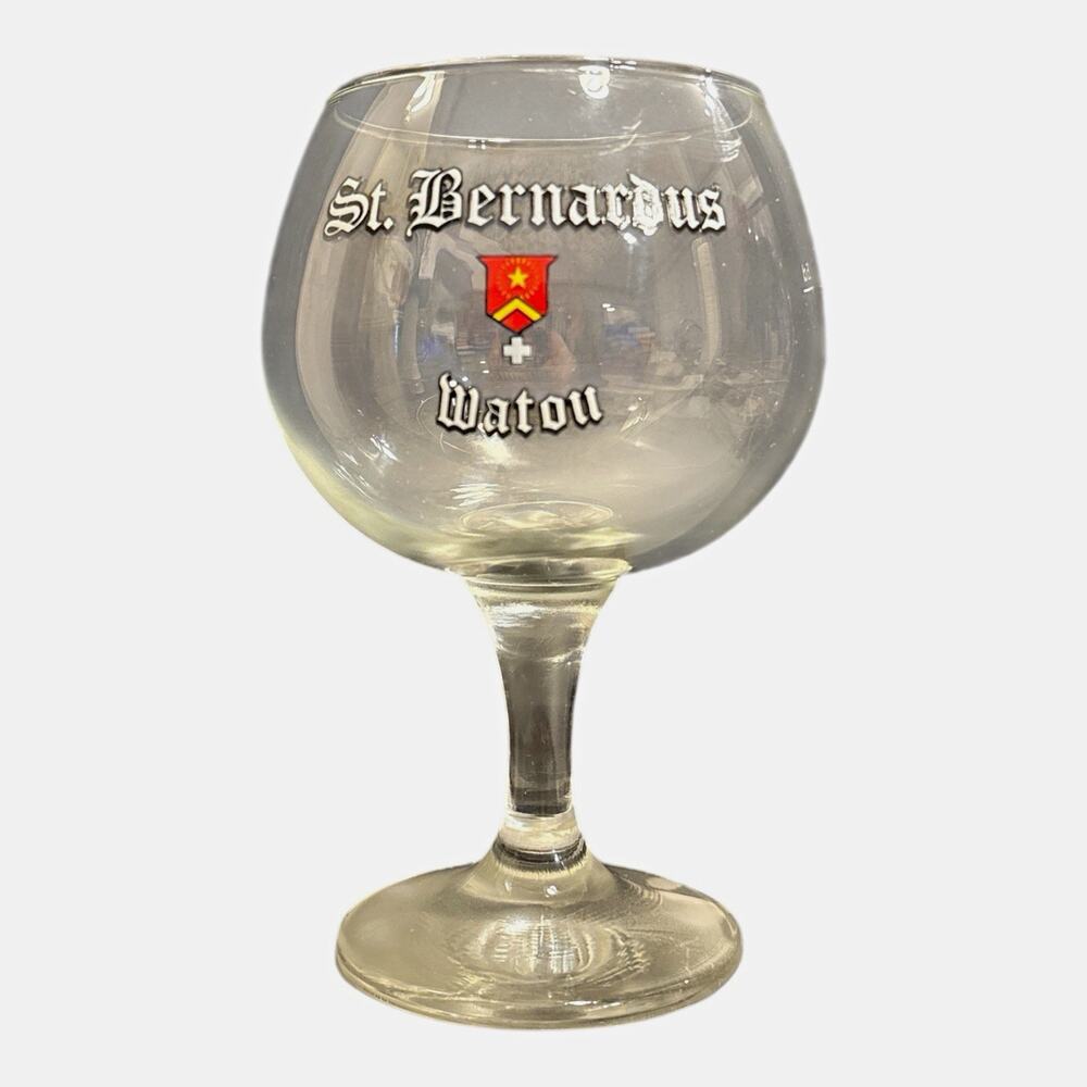 St. Bernardus Watou Beer Chalice Goblet Glass Breweriana Theme